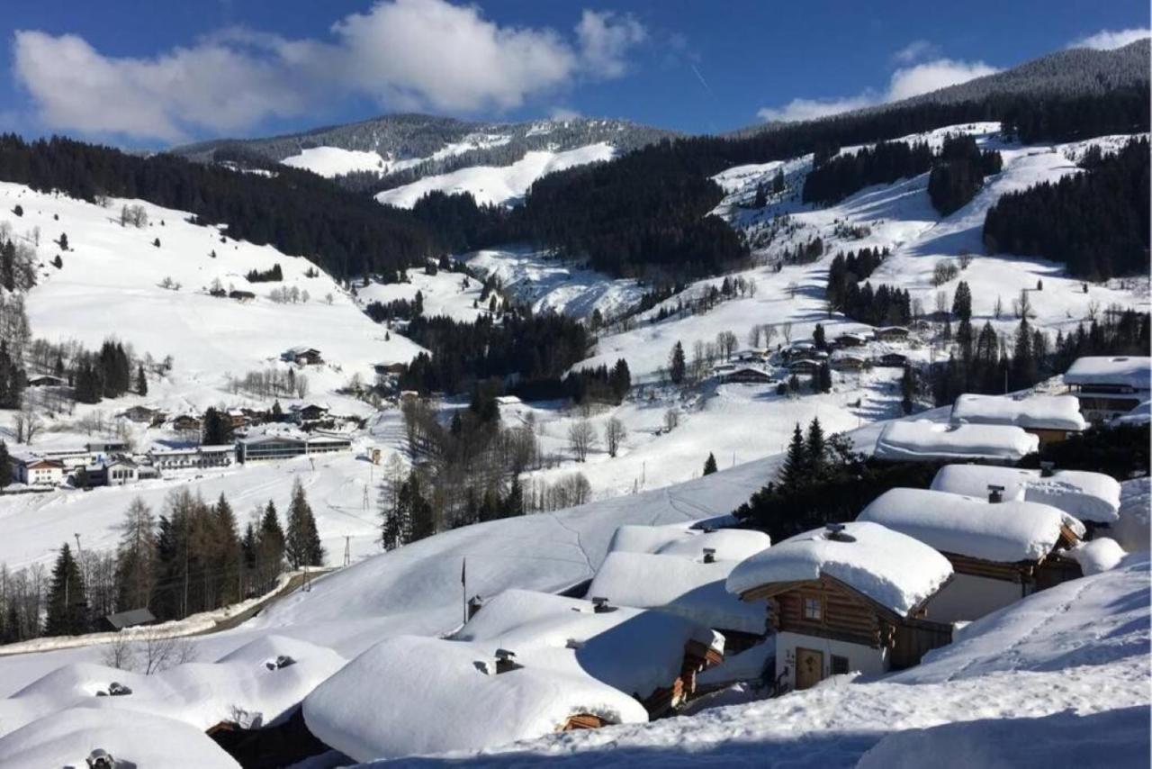 Appartement Mit Balkon Und Hallenbad Maria Alm am Steinernen Meer Ngoại thất bức ảnh